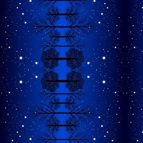 Night sky border small