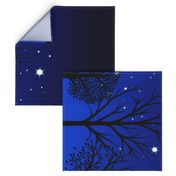 Night sky border large