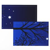 Night sky border large