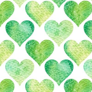 geometric love #green