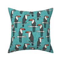 toucans // toucan bird tropical toucans fabric