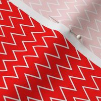 Red & White Zig Zag