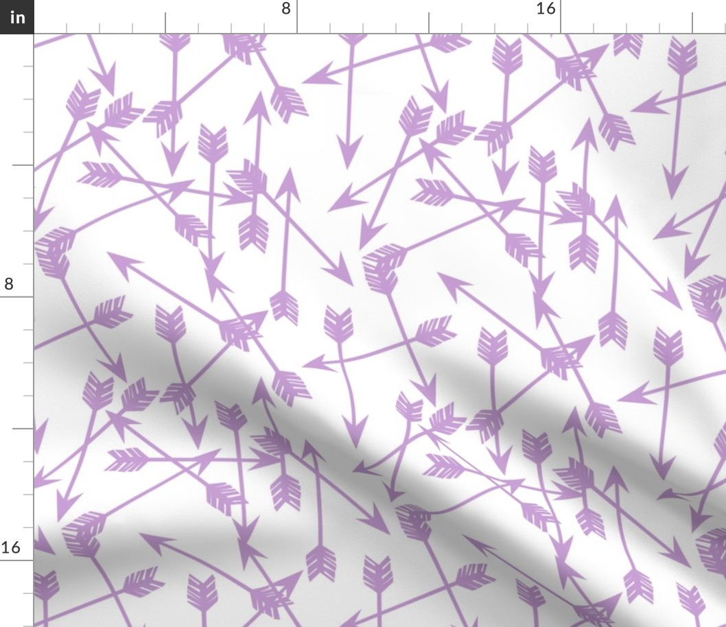 arrows scattered // purple pastel lavender lilac 