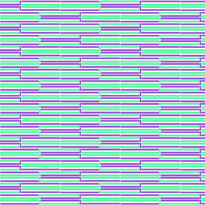 repeated bicolor stripes 