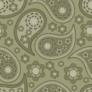 paisley green