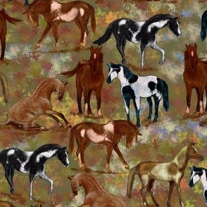 Autumn Horses