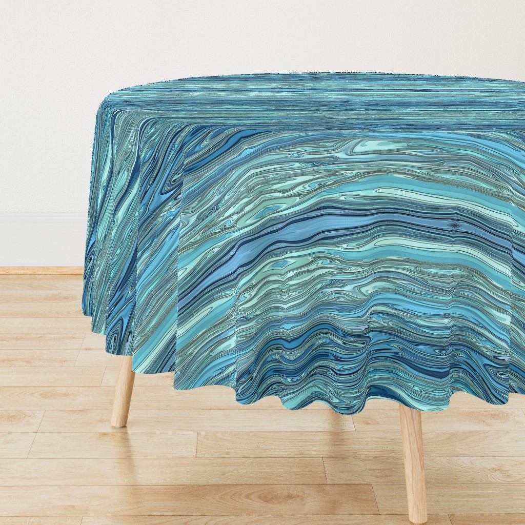 Wavy Ocean Liquified Pattern