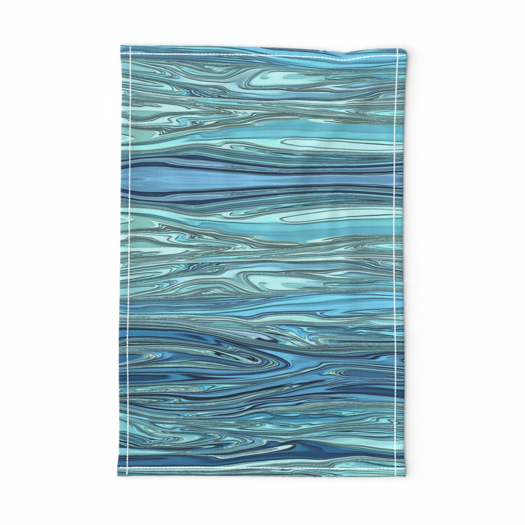 Wavy Ocean Liquified Pattern