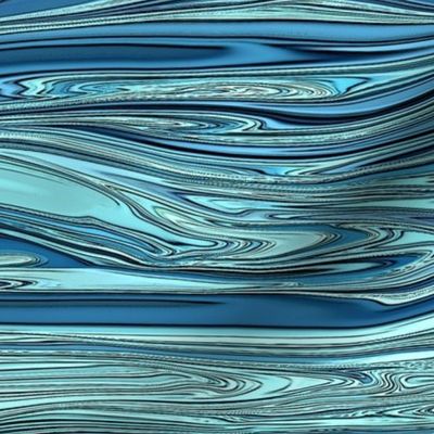 Wavy Ocean Liquified Pattern