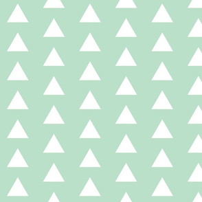 White Triangles on Mint