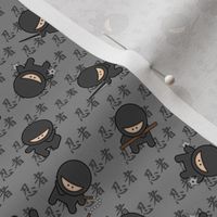 Chibi Ninjas (grey background)