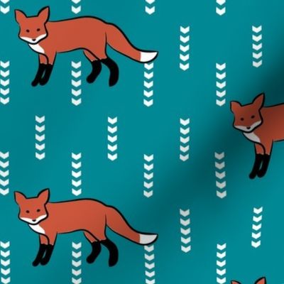 FoxOnTeal