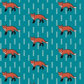 FoxOnTeal