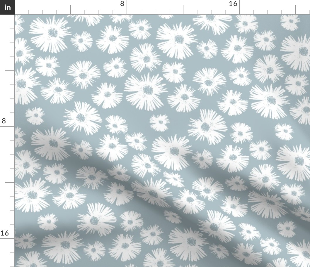 Paper Daisy - Provence Blue