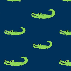 Alligators In Line