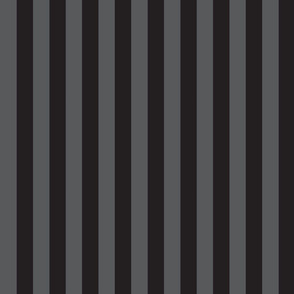 Black Grey Stripe -ed