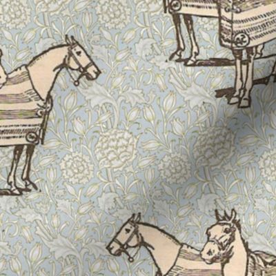 William Morris' Baker Blanketed Horse