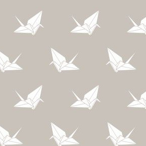 Folded Flock: Warm Gray