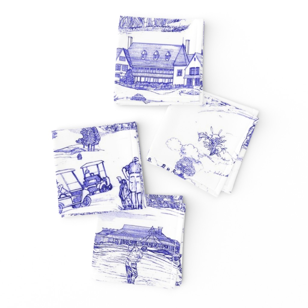 Hamptons Golf Toile du Jouy- Original