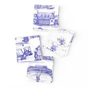 Hamptons Golf Toile du Jouy- Original