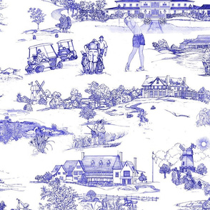 Hamptons Golf Toile du Jouy- Original