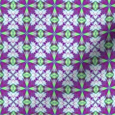 Mint & purple tiles
