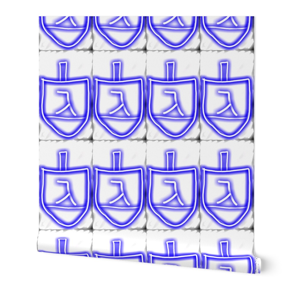 "Dreidel" Hanukkah print