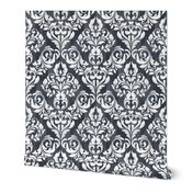 Ikat Damask - Charcoal