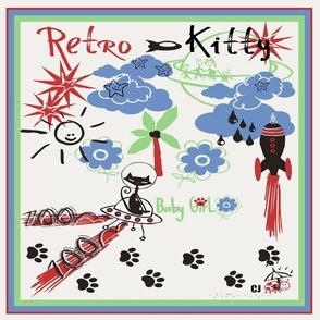Retro Kitty / SCARF