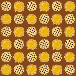 Pies Fabric By Kristie Hubler