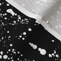 Absolute White Ink Splatter