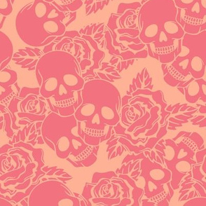 Strawberry Skulls Large