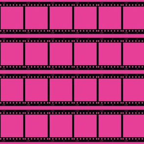 Film Strip on Pink