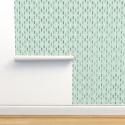 mint chevron sticks