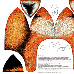 Fox Hood and Tail