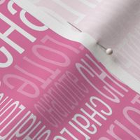 Personalised Name Fabric - Pink