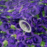 Abundant Roses - Purple