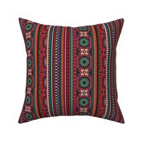 Ethnic red ornament