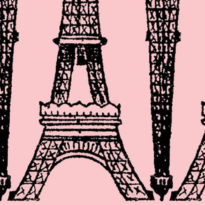 Paris ~ Eiffel For You ~ Black and Pink