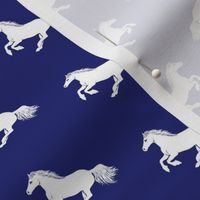 White Pony Indigo Diagonal