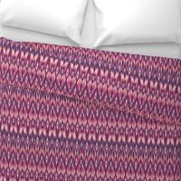 Purple Tribal Ikat