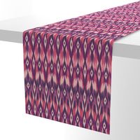 Purple Tribal Ikat