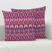 Purple Tribal Ikat