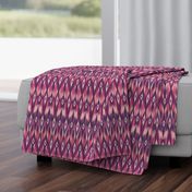 Purple Tribal Ikat