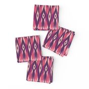 Purple Tribal Ikat