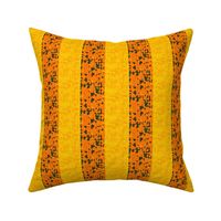 Pumpkin Stripe - orange, yellow, black