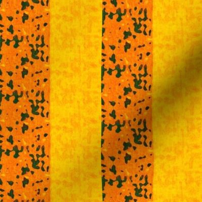 Pumpkin Stripe - orange, yellow, black