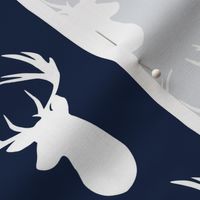 navy deer head