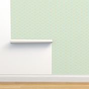 mint gold chevron small