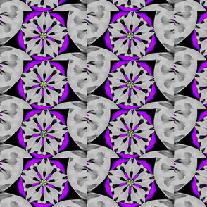 pattern purple flower